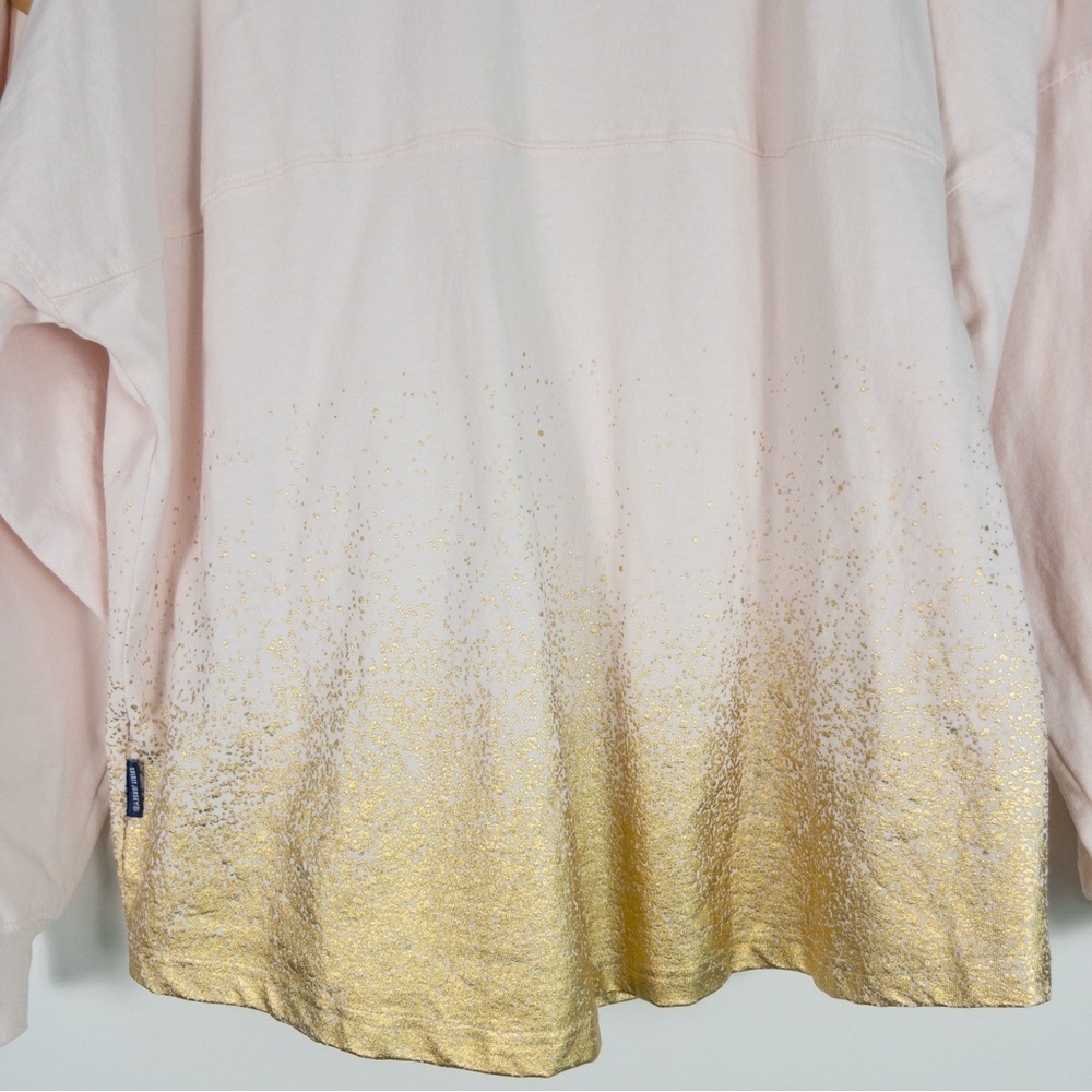 Walt Disney World Light Pink and Gold Long Sleeve Spirit Jersey - Picture 11 of 14